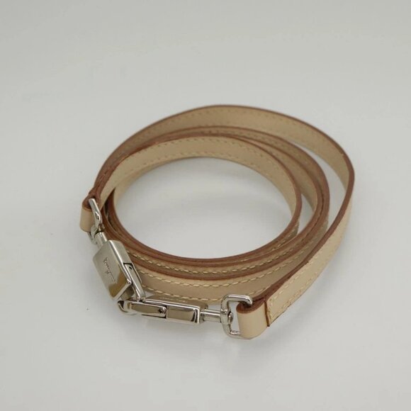 Salvatore Ferragamo Hand Bag Suede 2way Beige Silver Auth 102527 - Picture 9 of 16